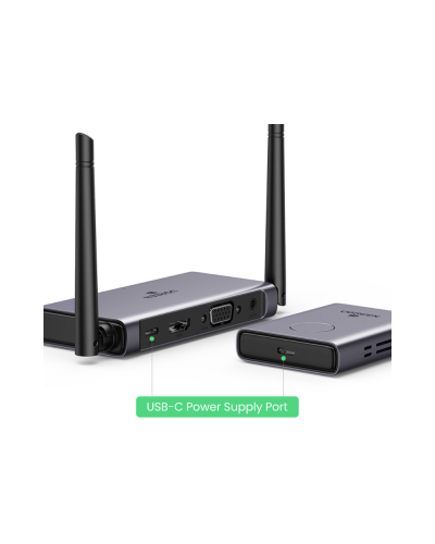 უსადენო HDMI გადამცემი UGREEN CM506 (50633A) Wireless Transmitter SIlver
