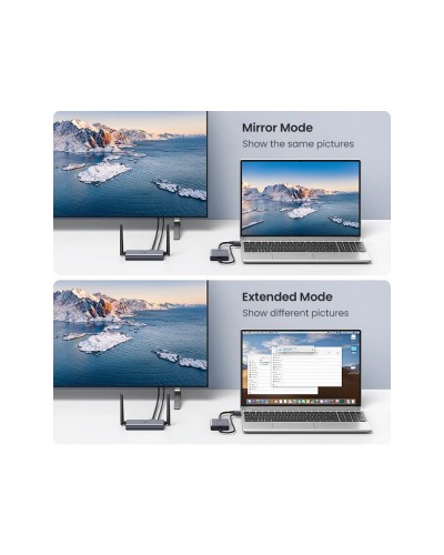 უსადენო HDMI გადამცემი UGREEN CM506 (50633A) Wireless Transmitter SIlver