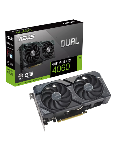 ვიდეო ბარათი ASUS Dual GeForce RTX™ 4060 8GB GDDR6  (DUAL-RTX4060-8G)