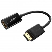 ადაპტერი UGREEN MM137 (40363) DisplayPort to HDMI Converter, 4K*2K, 25cm, Black