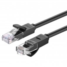 UGREEN NW102 (20163) Cat6 პაჩკორდი UTP LAN კაბელი, 8 მ, შავი