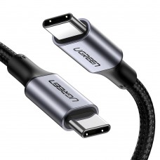 USB კაბელი UGREEN US316 (70428), Type-c to Type-c, 1.5m, Black