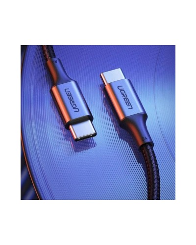 USB კაბელი UGREEN US316 (70428), Type-c to Type-c, 1.5m, Black