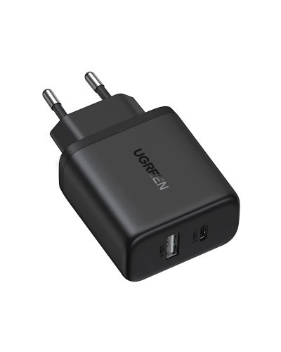 მობილურის დამტენი UGREEN X227 (45302), 20W, Type-C, USB, Black