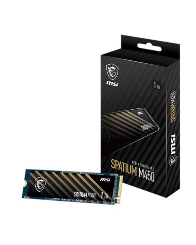 მყარი დისკი MSI SPATIUM M450 PCIe 4.0 NVMe M.2 2TB V1 (S78-440Q0B0-P83)
