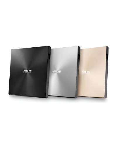 გარე ოპტიკური დისკის ჩამწერი   ASUS ODD portable DVD+-R/RW burner M-DISC USB Type-C Slim silver Retail Box  (SDRW-08U8M-U) 