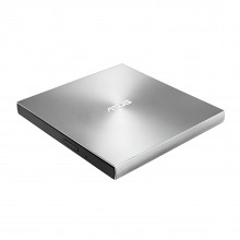 გარე ოპტიკური დისკის ჩამწერი   ASUS ODD portable DVD+-R/RW burner M-DISC USB Type-C Slim silver Retail Box  (SDRW-08U8M-U) 