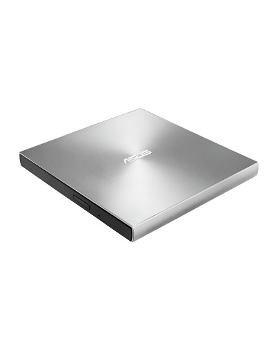 გარე ოპტიკური დისკის ჩამწერი   ASUS ODD portable DVD+-R/RW burner M-DISC USB Type-C Slim silver Retail Box  (SDRW-08U8M-U) 