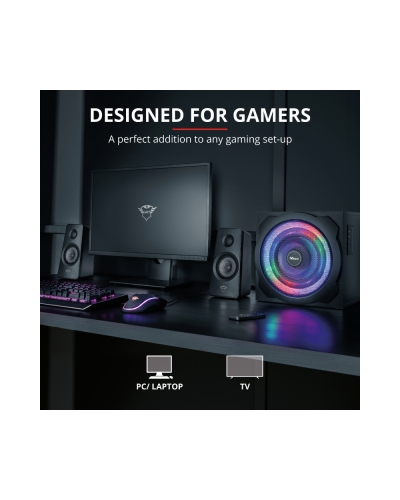 დინამიკი TRUST GXT 629 Tytan 2.1 RGB Speaker Set