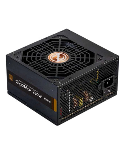 კვების ბლოკი Zalman PSU Gigamax (750W), 88%, 80+ Bronze, 120mm, 1xMB 24pin(20+4), 1xCPU 8pin(4+4), 3xMolex, 5xSATA, 4xPCIe 8pin(6+2) (ZM750-GVII)