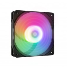 ქულერი Zalman Case Fan AF120R ARGB 120mm, 800-1500rpm, 4pin, PWM, 3pin+5VARGB, 24,3dBa, black (ZM-AF120R ARGB BLACK)