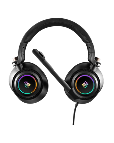 ყურსასმენი A4Tech Bloody G580 RGB Virtual 7.1 Surround Sound Gaming Headset With Mic Black