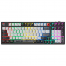 კლავიატურა A4Tech Bloody WS98 Dual-Core Wireless Mechanical Keyboard BLMS Red Plus Switch Bloody Grey