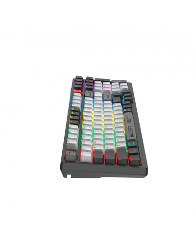 კლავიატურა A4Tech Bloody WS98 Dual-Core Wireless Mechanical Keyboard BLMS Red Plus Switch Bloody Grey