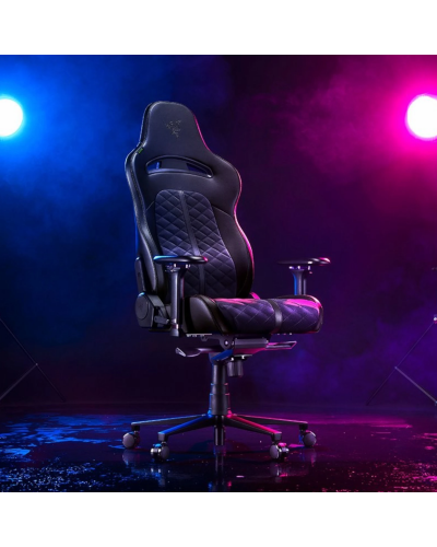 სავარძელი Razer Enki PU Leather, 4D-Armrests, black (RZ38-03720300-R3G1)
