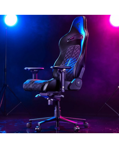 სავარძელი Razer Enki PU Leather, 4D-Armrests, black (RZ38-03720300-R3G1)