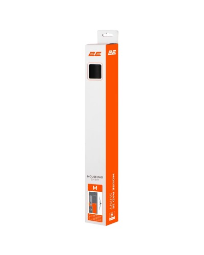 მაუს პადი 2E size-M, Black (2E-PAD-M-SHINY-BLACK)