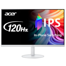 მონიტორი Acer SA243YG0wmix 23.8" IPS FHD 1920x1080 250cd/m² 1ms 120Hz HDMI VGA WHITE (UM.QS3EE.017)