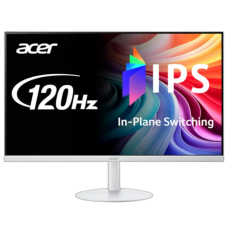 მონიტორი Acer SA243YG0wmix 23.8" IPS FHD 1920x1080 250cd/m² 1ms 120Hz HDMI VGA WHITE (UM.QS3EE.017)