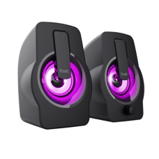 სტერეო დინამიკები Trust GEMI 2.0 Speaker RGB Black (22948)