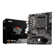 დედა დაფა MSI A520M-A PRO 2 x DDR4