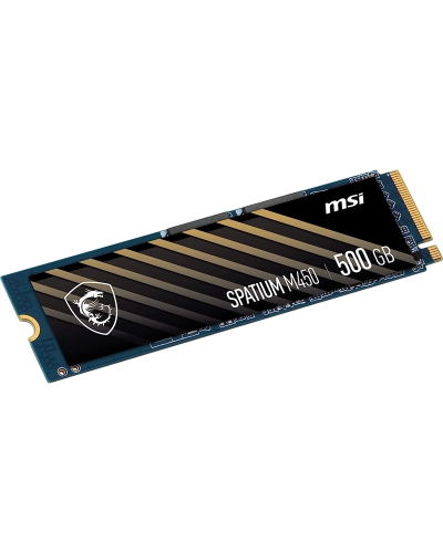 მყარი დისკი MSI SPATIUM M450 PCIe 4.0 NVMe M.2 500GB V1 (S78-440K380-P83)
