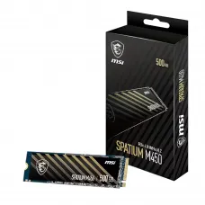 მყარი დისკი MSI SPATIUM M450 PCIe 4.0 NVMe M.2 500GB V1 (S78-440K380-P83)