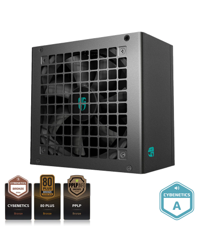 კვების ბლოკი PF500X DEEPCOOL 500W Power Supply 80 PLUS Bronze DESTROYERS ATX2.52