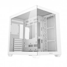 ქეისი CG530 4F WH Deepcool, ITX/Micro-ATX/ATX , USB3.0×2、Gen2 Type-C x1、Au/Mi, tempered glass Side: 3×120mm Side: 3×120mm PWM+ARGB White