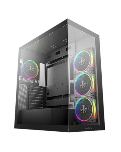 ქეისი CG580 4F V2 DEEPCOOL - ITX/Micro-ATX/ATX, 7Slots, ABS+SGCC, 437×235×501mm, USB3.0×2, Gen2 Tipo-C×1、Audio&Mic×1