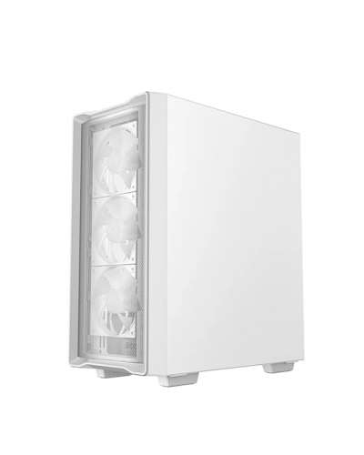 ქეისი CC560 MESH V2 DEEPCOOL, Mini-ITX / Micro-ATX / ATX 2x3.5 1x2.5, 4×120mm ARGB, White