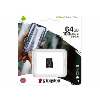 მეხსიერების ბარათი Kingston 64GB (SDCS2/64GBSP)