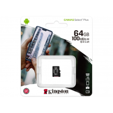 მეხსიერების ბარათი Kingston 64GB (SDCS2/64GBSP)