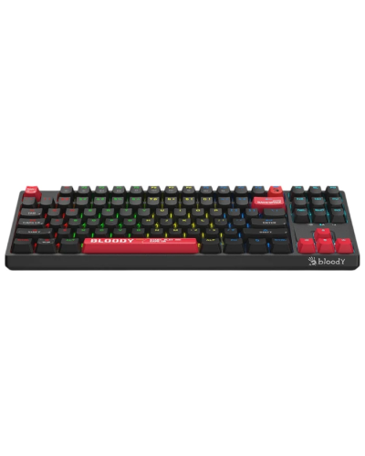 კლავიატურა A4Tech Bloody S87 RGB Mechanical Red Plus Switch Keyboard Energy Red