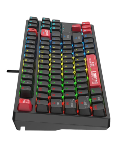 კლავიატურა A4Tech Bloody S87 RGB Mechanical Red Plus Switch Keyboard Energy Red