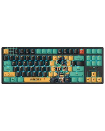 კლავიატურა A4tech Bloody AT87 Alpha Optical Switch Keyboard Renegade