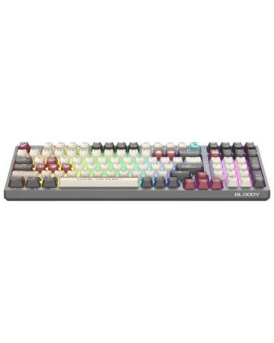 კლავიატურა A4Tech Bloody WS98 Dual-Core Wireless Mechanical Keyboard BLMS Red Plus Switch Pixels Red