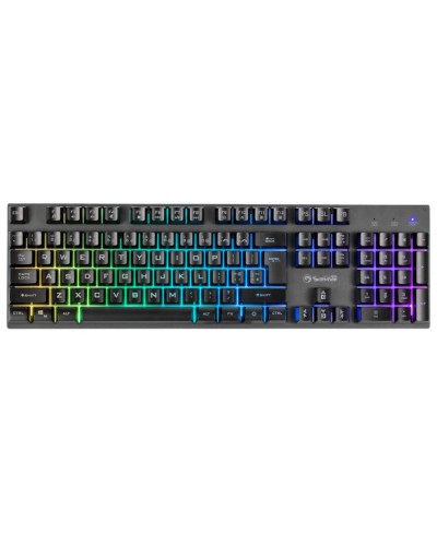 კლავიატურა Marvo K604 Soldat 20, Wired, RGB, USB, Gaming Keyboard, Black