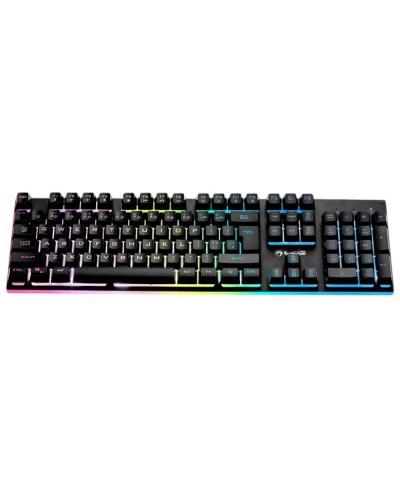 კლავიატურა Marvo K604 Soldat 20, Wired, RGB, USB, Gaming Keyboard, Black