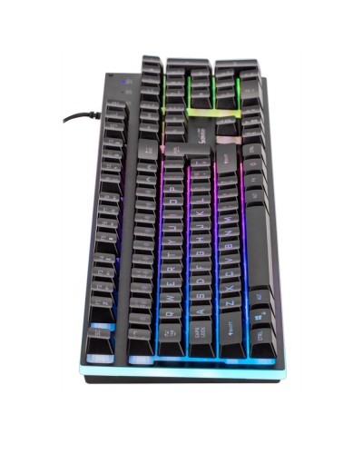 კლავიატურა Marvo K604 Soldat 20, Wired, RGB, USB, Gaming Keyboard, Black