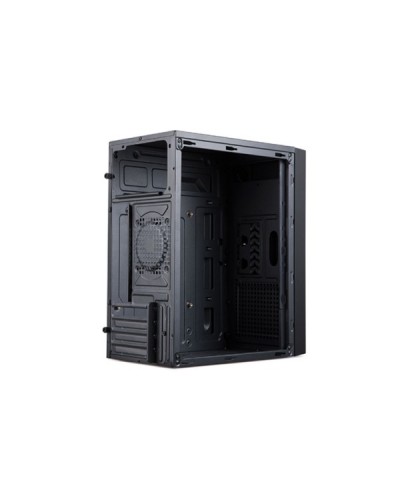 ქეისი Golden Field LA-01, Computer Case, MiddleT, M-ATX, ITX, 2xUSB2.0, Black  with Golden Field 500W 120mm fan