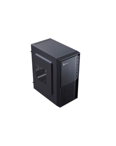 ქეისი Golden Field LA-01, Computer Case, MiddleT, M-ATX, ITX, 2xUSB2.0, Black  with Golden Field 500W 120mm fan