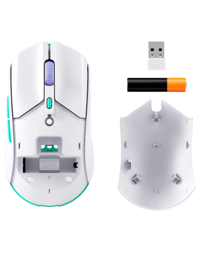 მაუსი HyperX Pulsefire Haste 2 Core Wireless - Gaming Mouse WHITE (8R2E7AA)