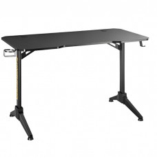 Gaming მაგიდა Vertex VX-GD-01B, Gaming Desk, Black