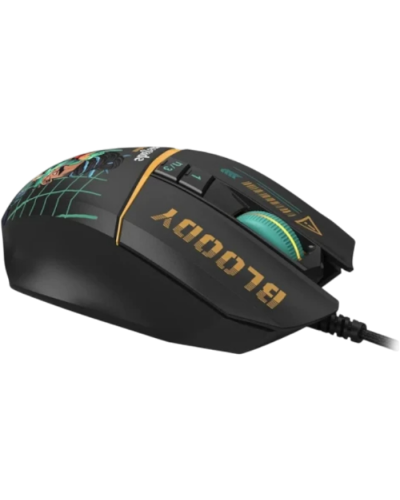 მაუსი A4tech Bloody W63 MAX RGB Gaming Mouse Renegade Midnight