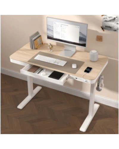 მაგიდა Vertex VX-1SSD-01NW Single Motor Sit-Stand Desk with Drawer & Memory Control