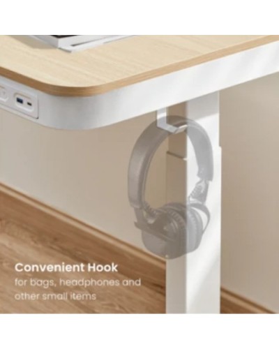 მაგიდა Vertex VX-1SSD-01NW Single Motor Sit-Stand Desk with Drawer & Memory Control