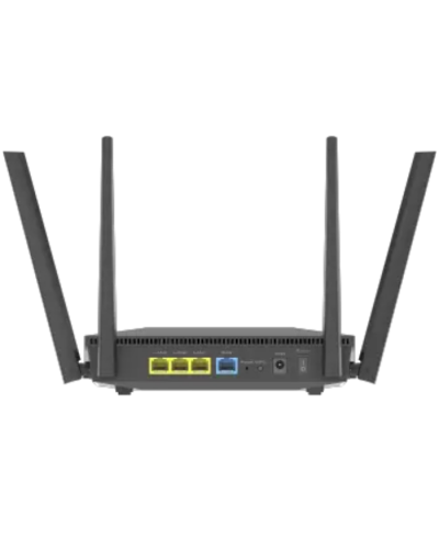 როუტერი Asus RT-AX52 AX1800 Dual Band WiFi 6 Extendable Router  (90IG08T0-MO3H00)