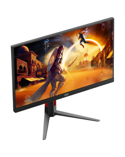 მონიტორი Aoc 27G4HA - 27 Inch / FHD / IPS / 200 Hz / 0.5 Ms / 300 cd/m²/  Black/Red