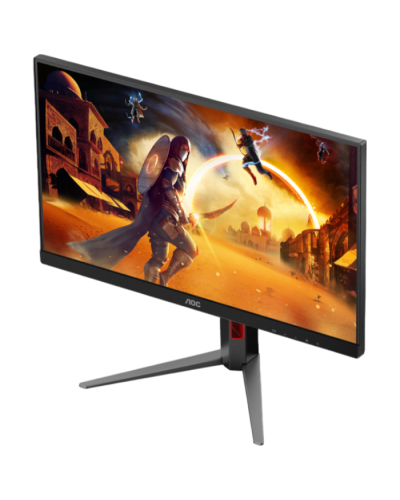 მონიტორი Aoc 27G4HA - 27 Inch / FHD / IPS / 200 Hz / 0.5 Ms / 300 cd/m²/  Black/Red